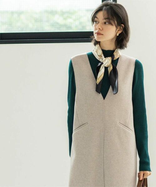 OPAQUE.CLIP / オペーク ドット クリップ ニット・セーター | ハイネックリブニット【洗濯機OK】《6col》 | 詳細9