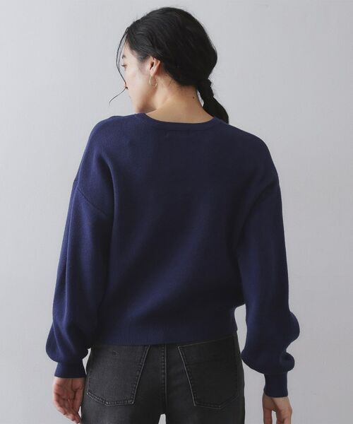 OPAQUE.CLIP / オペーク ドット クリップ ニット・セーター | ビジューニットトップス【洗える】 | 詳細15