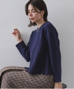OPAQUE.CLIP / オペーク ドット クリップ ニット・セーター | ペプラムニット【洗濯機OK】
