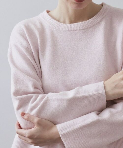 OPAQUE.CLIP / オペーク ドット クリップ ニット・セーター | ペプラムニット【洗濯機OK】 | 詳細17