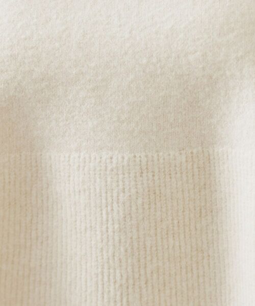 OPAQUE.CLIP / オペーク ドット クリップ ニット・セーター | ペプラムニット【洗濯機OK】 | 詳細4