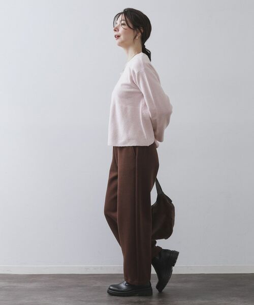 OPAQUE.CLIP / オペーク ドット クリップ ニット・セーター | ペプラムニット【洗濯機OK】 | 詳細7