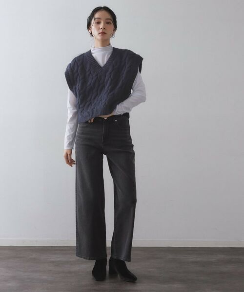 OPAQUE.CLIP / オペーク ドット クリップ ベスト | ケーブルローゲージベスト【洗濯機OK】 | 詳細10