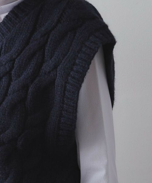 OPAQUE.CLIP / オペーク ドット クリップ ベスト | ケーブルローゲージベスト【洗濯機OK】 | 詳細17