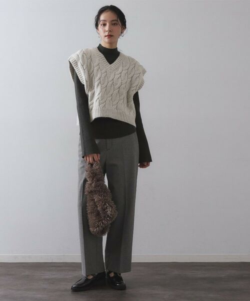 OPAQUE.CLIP / オペーク ドット クリップ ベスト | ケーブルローゲージベスト【洗濯機OK】 | 詳細2