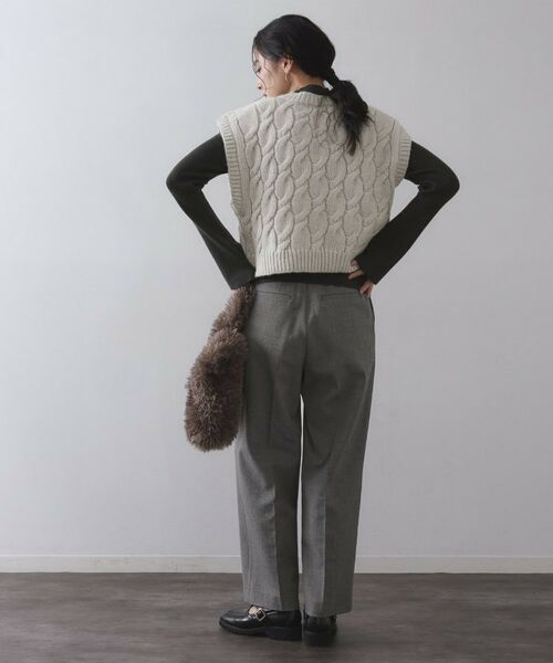 OPAQUE.CLIP / オペーク ドット クリップ ベスト | ケーブルローゲージベスト【洗濯機OK】 | 詳細3