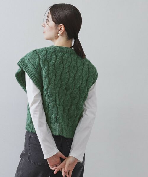 OPAQUE.CLIP / オペーク ドット クリップ ベスト | ケーブルローゲージベスト【洗濯機OK】 | 詳細5