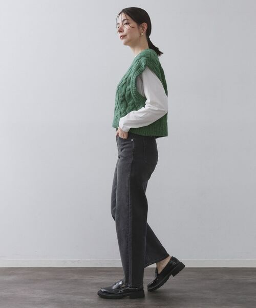 OPAQUE.CLIP / オペーク ドット クリップ ベスト | ケーブルローゲージベスト【洗濯機OK】 | 詳細6