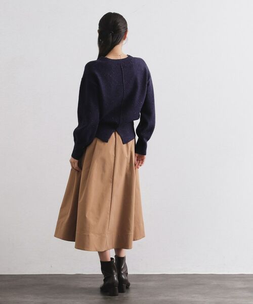 OPAQUE.CLIP / オペーク ドット クリップ ニット・セーター | Vネックラメニット【洗濯機OK】 | 詳細30