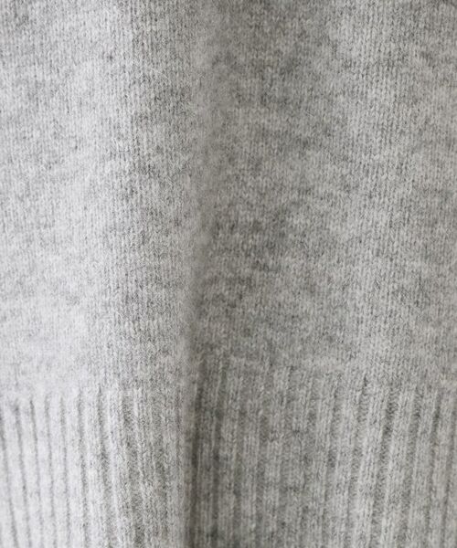 OPAQUE.CLIP / オペーク ドット クリップ ニット・セーター | リラクシーVネックミドルゲージニット【洗える】 | 詳細4