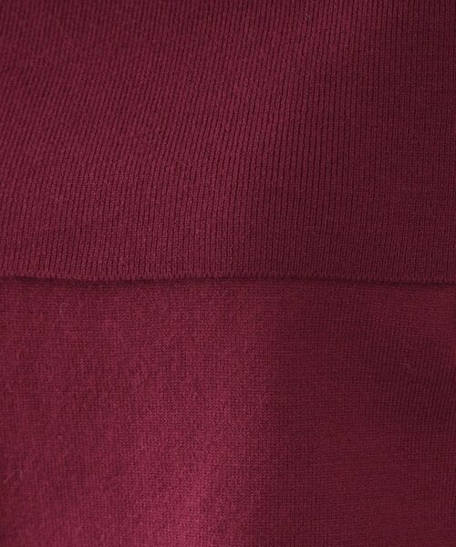 OPAQUE.CLIP / オペーク ドット クリップ ニット・セーター | オフショルダーニット【洗濯機OK】 | 詳細12