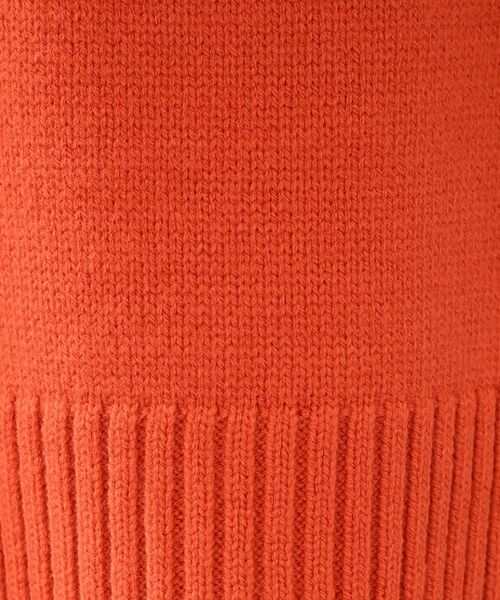 OPAQUE.CLIP / オペーク ドット クリップ ニット・セーター | ハーフジップミドルゲージニット【洗濯機OK】 | 詳細16