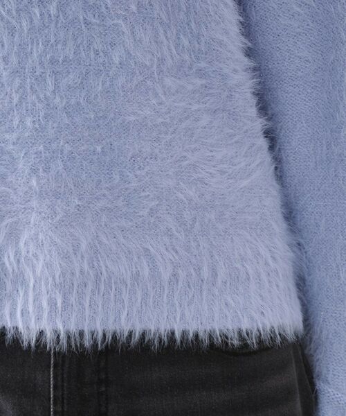 OPAQUE.CLIP / オペーク ドット クリップ ニット・セーター | ラメシャギーニット【洗濯機OK】 | 詳細19