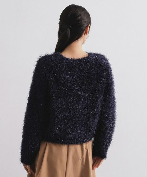 OPAQUE.CLIP / オペーク ドット クリップ ニット・セーター | シャギーラメニット【洗濯機OK】 | 詳細15