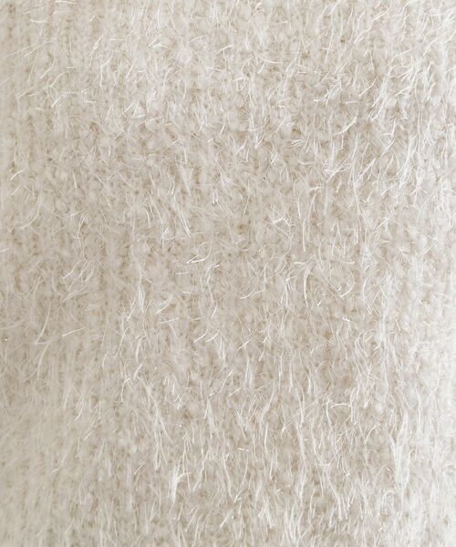 OPAQUE.CLIP / オペーク ドット クリップ ニット・セーター | シャギーラメニット【洗濯機OK】 | 詳細4