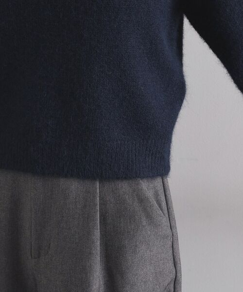OPAQUE.CLIP / オペーク ドット クリップ ニット・セーター | ビジューネックミドルゲージニット【洗濯機OK】 | 詳細19