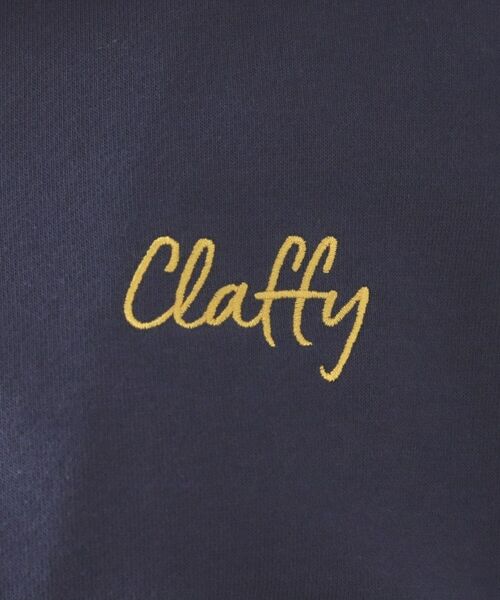 OPAQUE.CLIP / オペーク ドット クリップ カットソー | ロゴ刺繍ハーフジップトップス【洗濯機OK】 | 詳細8