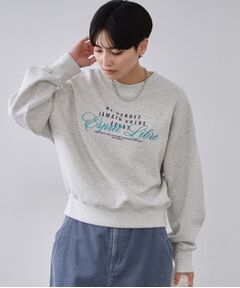 OPAQUE.CLIP / オペーク ドット クリップ スウェット | 裏毛プリント刺繍ロゴ【洗濯機OK】