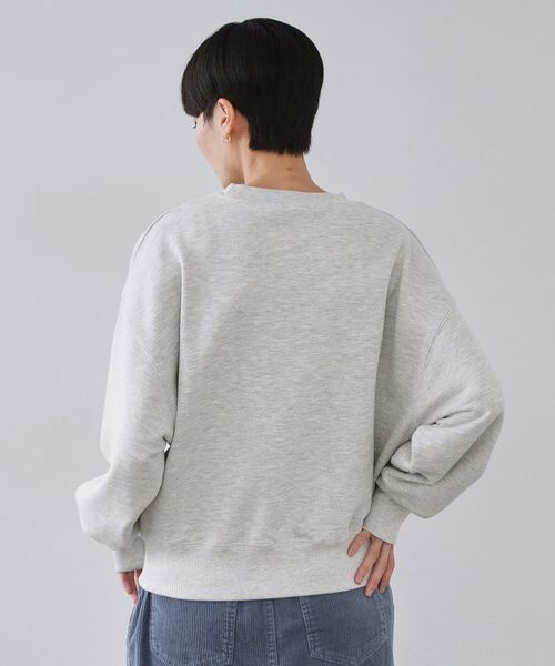 OPAQUE.CLIP / オペーク ドット クリップ スウェット | 裏毛プリント刺繍ロゴ【洗濯機OK】 | 詳細11