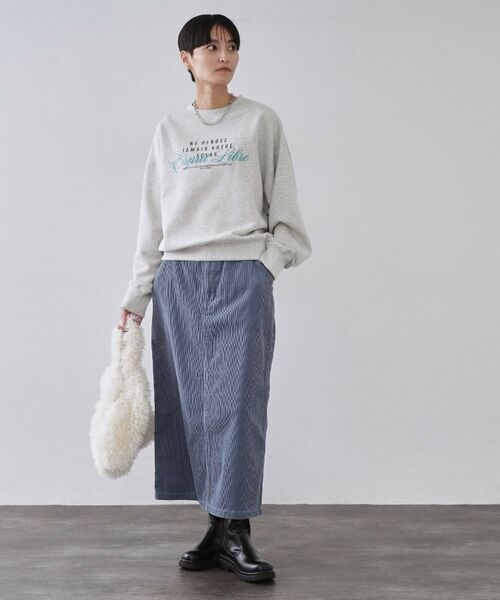 OPAQUE.CLIP / オペーク ドット クリップ スウェット | 裏毛プリント刺繍ロゴ【洗濯機OK】 | 詳細6