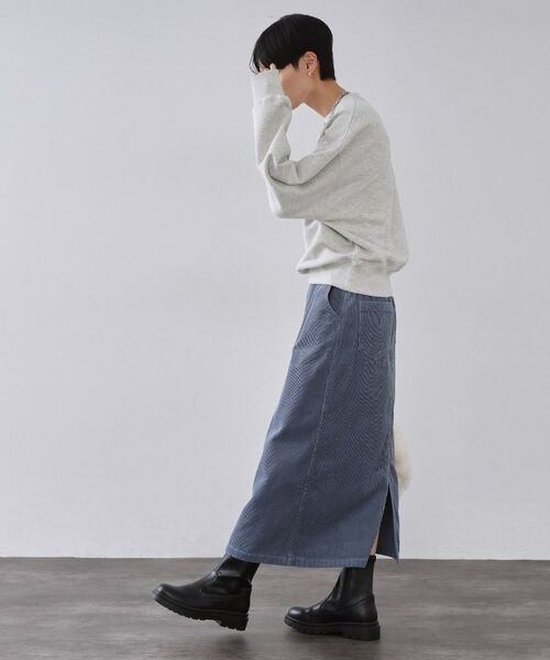 OPAQUE.CLIP / オペーク ドット クリップ スウェット | 裏毛プリント刺繍ロゴ【洗濯機OK】 | 詳細7