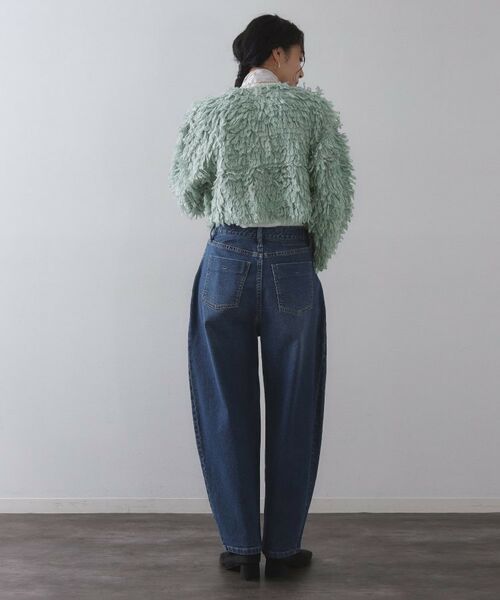 OPAQUE.CLIP / オペーク ドット クリップ カーディガン・ボレロ | ループヤーンニットカーディガン | 詳細13