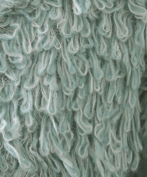 OPAQUE.CLIP / オペーク ドット クリップ カーディガン・ボレロ | ループヤーンニットカーディガン | 詳細14