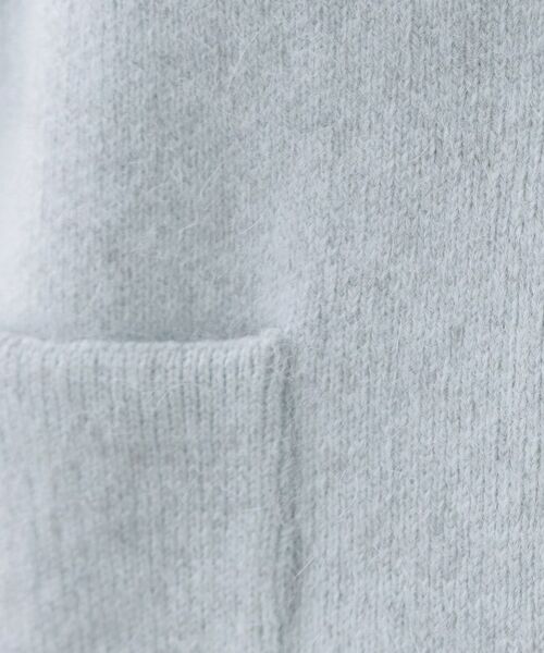 OPAQUE.CLIP / オペーク ドット クリップ カーディガン・ボレロ | アンゴラ/フォックスブレンド　ニットカーディガン【洗濯機OK】 | 詳細12