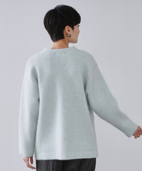 OPAQUE.CLIP / オペーク ドット クリップ カーディガン・ボレロ | アンゴラ/フォックスブレンド　ニットカーディガン【洗濯機OK】 | 詳細15