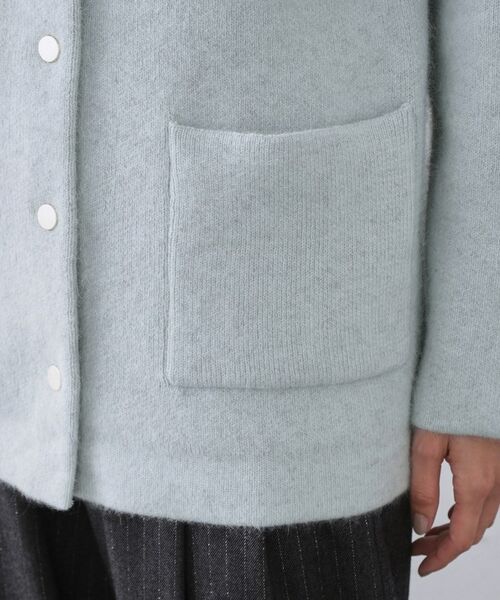 OPAQUE.CLIP / オペーク ドット クリップ カーディガン・ボレロ | アンゴラ/フォックスブレンド　ニットカーディガン【洗濯機OK】 | 詳細19