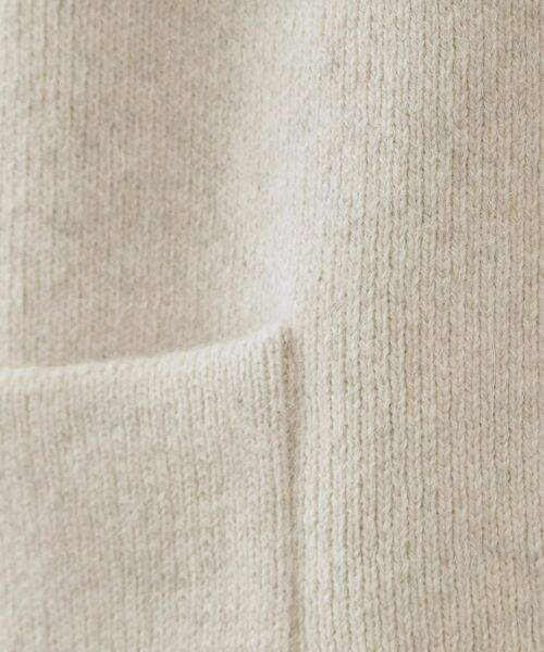 OPAQUE.CLIP / オペーク ドット クリップ カーディガン・ボレロ | アンゴラ/フォックスブレンド　ニットカーディガン【洗濯機OK】 | 詳細4