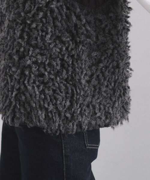 OPAQUE.CLIP / オペーク ドット クリップ ベスト | ループヤーンニットベスト【洗濯機OK】 | 詳細18