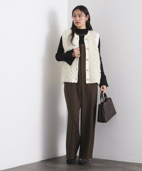 OPAQUE.CLIP / オペーク ドット クリップ ベスト | ループヤーンニットベスト【洗濯機OK】 | 詳細2