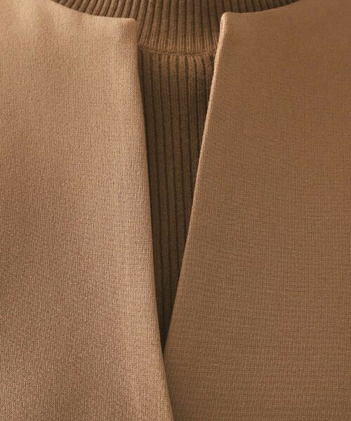 OPAQUE.CLIP / オペーク ドット クリップ その他トップス | 《ツインセット》ベスト×リブニット【洗濯機OK】 | 詳細22