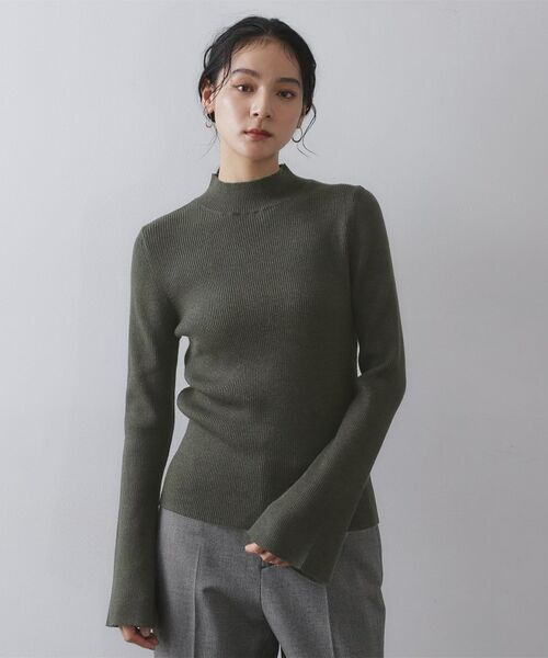 OPAQUE.CLIP / オペーク ドット クリップ その他トップス | 《ツインセット》ベスト×リブニット【洗濯機OK】 | 詳細30