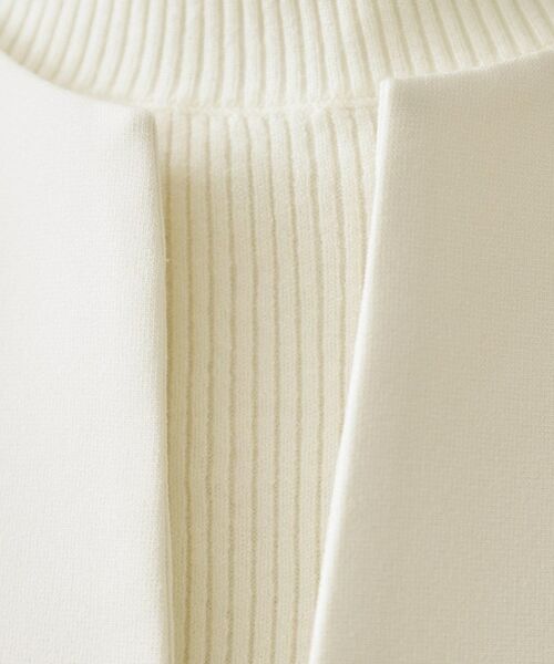 OPAQUE.CLIP / オペーク ドット クリップ その他トップス | 《ツインセット》ベスト×リブニット【洗濯機OK】 | 詳細9