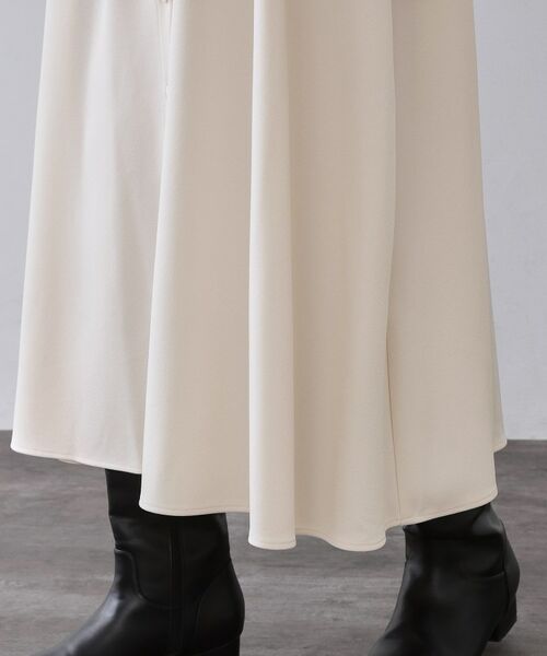 OPAQUE.CLIP / オペーク ドット クリップ ロング・マキシ丈ワンピース | ウエストタックフィット&フレアワンピース【洗濯機OK】 | 詳細16