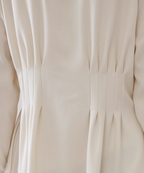 OPAQUE.CLIP / オペーク ドット クリップ ロング・マキシ丈ワンピース | ウエストタックフィット&フレアワンピース【洗濯機OK】 | 詳細17