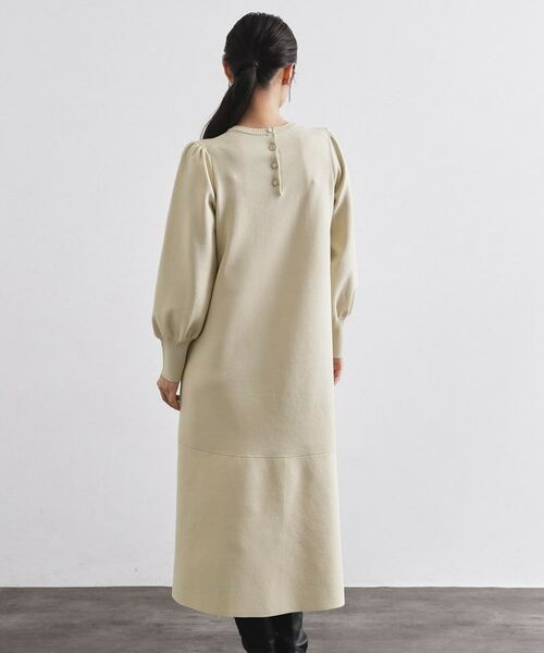 OPAQUE.CLIP / オペーク ドット クリップ ロング・マキシ丈ワンピース | 裾フレアニットワンピース【洗濯機OK/抗ピル】 | 詳細11