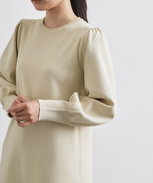 OPAQUE.CLIP / オペーク ドット クリップ ロング・マキシ丈ワンピース | 裾フレアニットワンピース【洗濯機OK/抗ピル】 | 詳細14