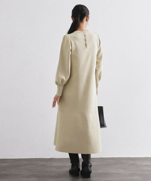 OPAQUE.CLIP / オペーク ドット クリップ ロング・マキシ丈ワンピース | 裾フレアニットワンピース【洗濯機OK/抗ピル】 | 詳細6