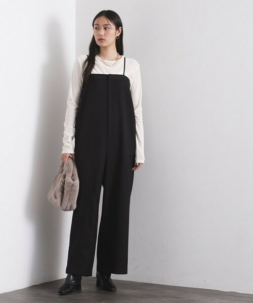 OPAQUE.CLIP / オペーク ドット クリップ サロペット・オールインワン | ベアサロペット【洗濯機OK】 | 詳細1