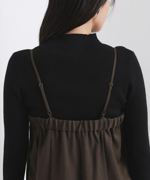 OPAQUE.CLIP / オペーク ドット クリップ サロペット・オールインワン | ベアサロペット【洗濯機OK】 | 詳細13