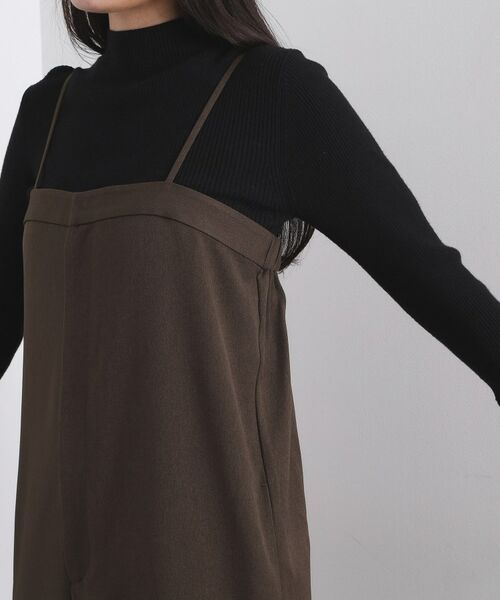 OPAQUE.CLIP / オペーク ドット クリップ サロペット・オールインワン | ベアサロペット【洗濯機OK】 | 詳細14