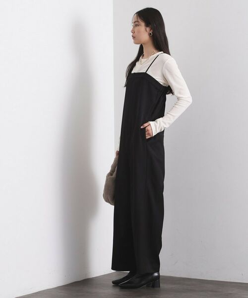 OPAQUE.CLIP / オペーク ドット クリップ サロペット・オールインワン | ベアサロペット【洗濯機OK】 | 詳細2