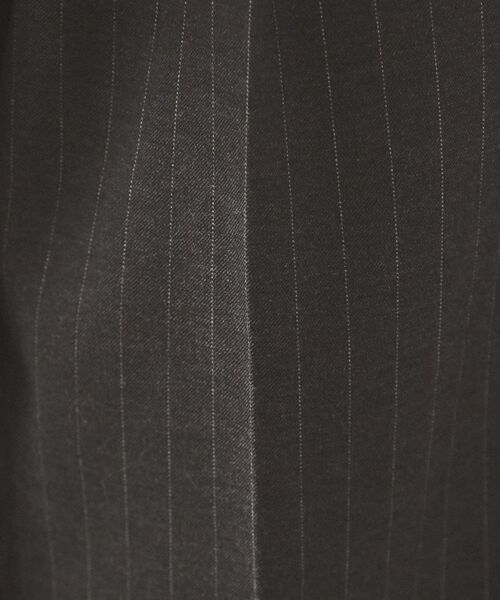 OPAQUE.CLIP / オペーク ドット クリップ パンツ | ピンストライプイージーワイドパンツ【吸湿発熱/ストレッチ/洗濯機OK】 | 詳細4