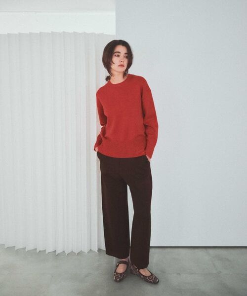 OPAQUE.CLIP / オペーク ドット クリップ パンツ | イージーカーブワイドパンツ【洗濯機OK】 | 詳細1