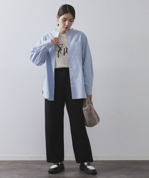 OPAQUE.CLIP / オペーク ドット クリップ パンツ | イージーカーブワイドパンツ【洗濯機OK】 | 詳細3