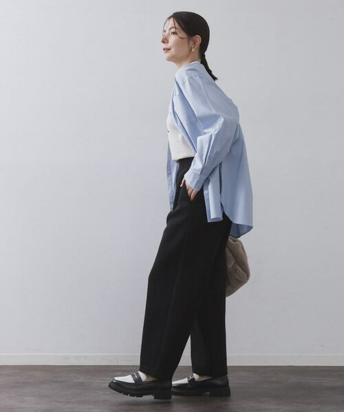 OPAQUE.CLIP / オペーク ドット クリップ パンツ | イージーカーブワイドパンツ【洗濯機OK】 | 詳細4