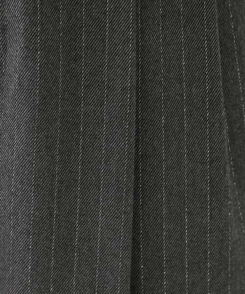 OPAQUE.CLIP / オペーク ドット クリップ パンツ | ラメストライプワイドパンツ【洗濯機OK】 | 詳細4